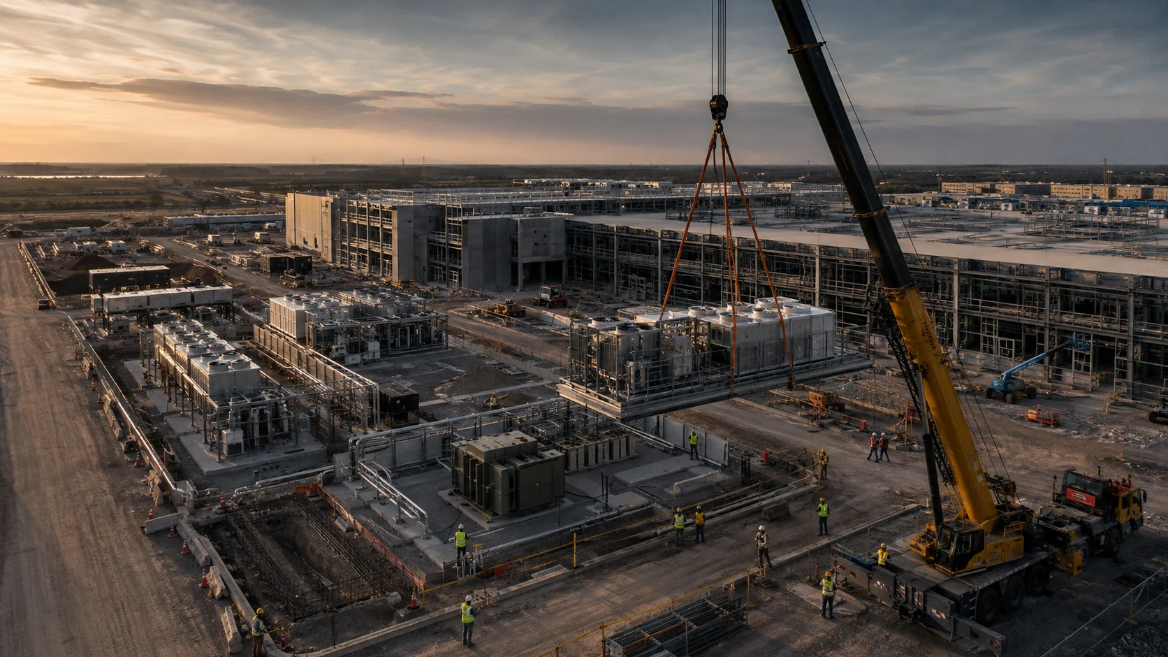 Modular AI infrastructure systems moving from factory production into project delivery